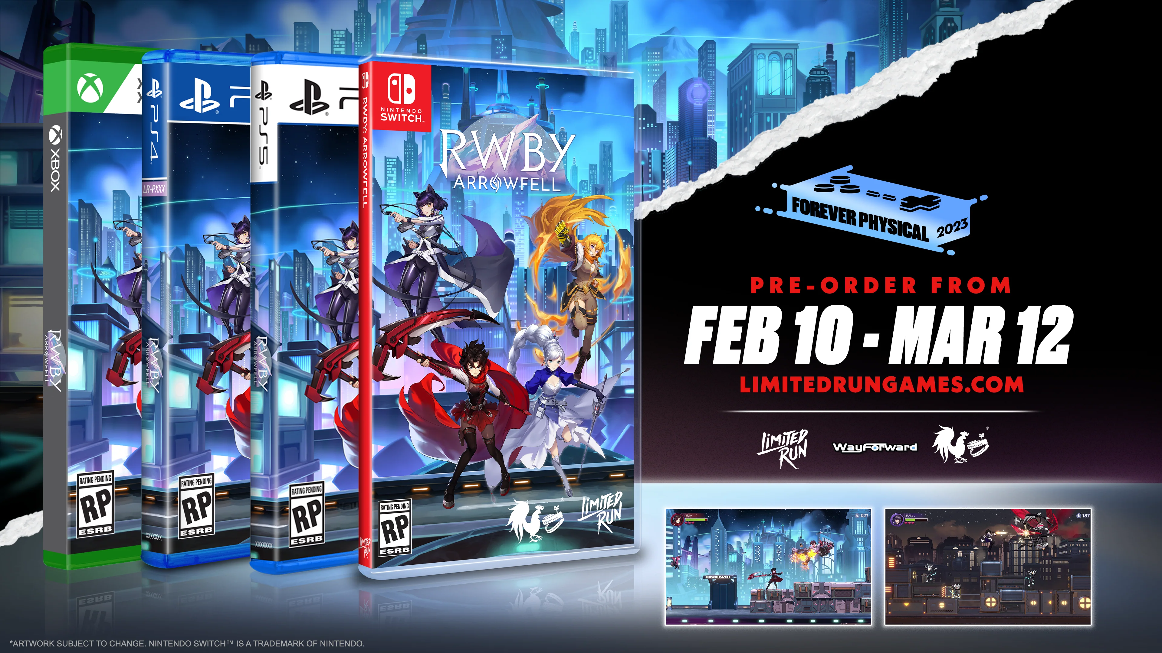 Switch Limited Run #177: RWBY: Arrowfell - Image 3