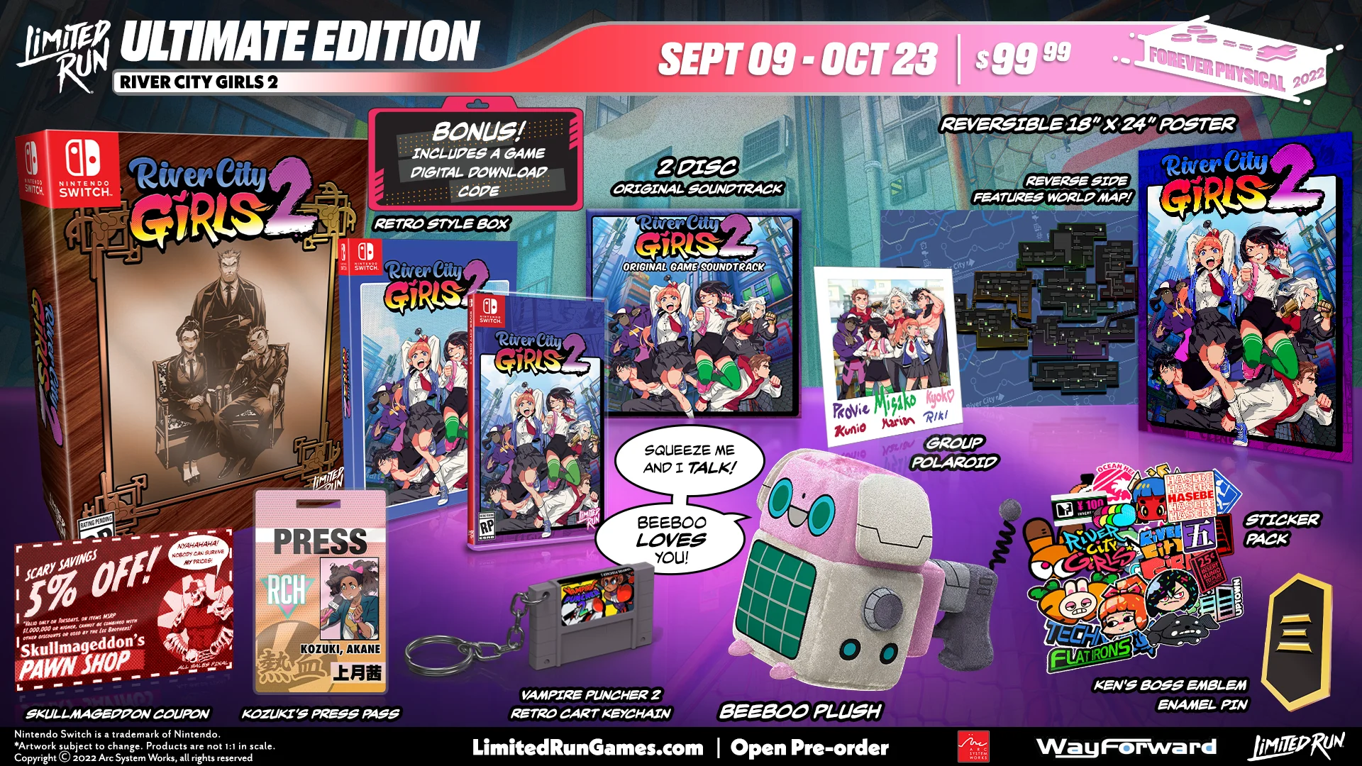Switch Limited Run #161: River City Girls 2 Ultimate Edition - Image 3