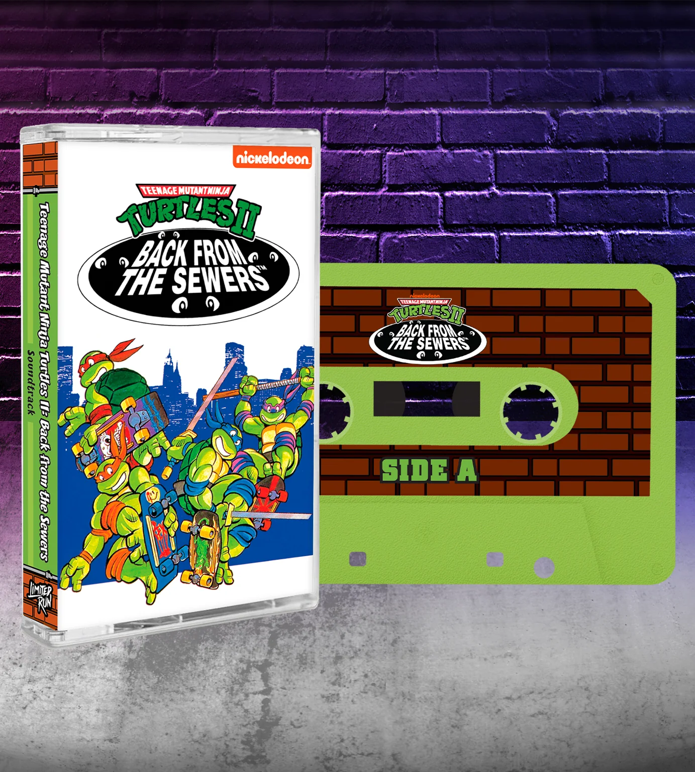 Teenage Mutant Ninja Turtles II: Back from the Sewers - Cassette Soundtrack - Image 2
