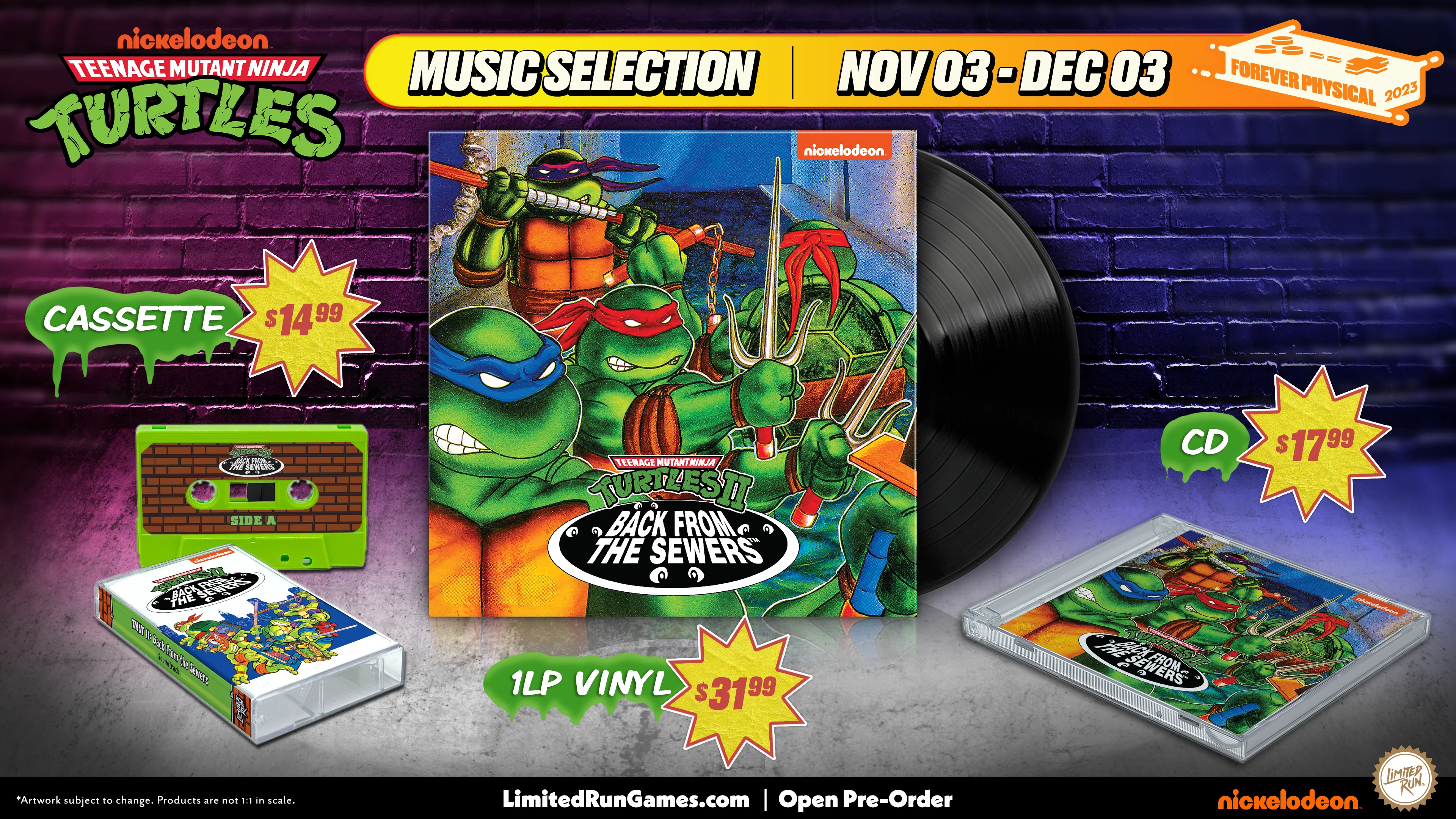 Teenage Mutant Ninja Turtles II: Back from the Sewers - Cassette Soundtrack - Image 3