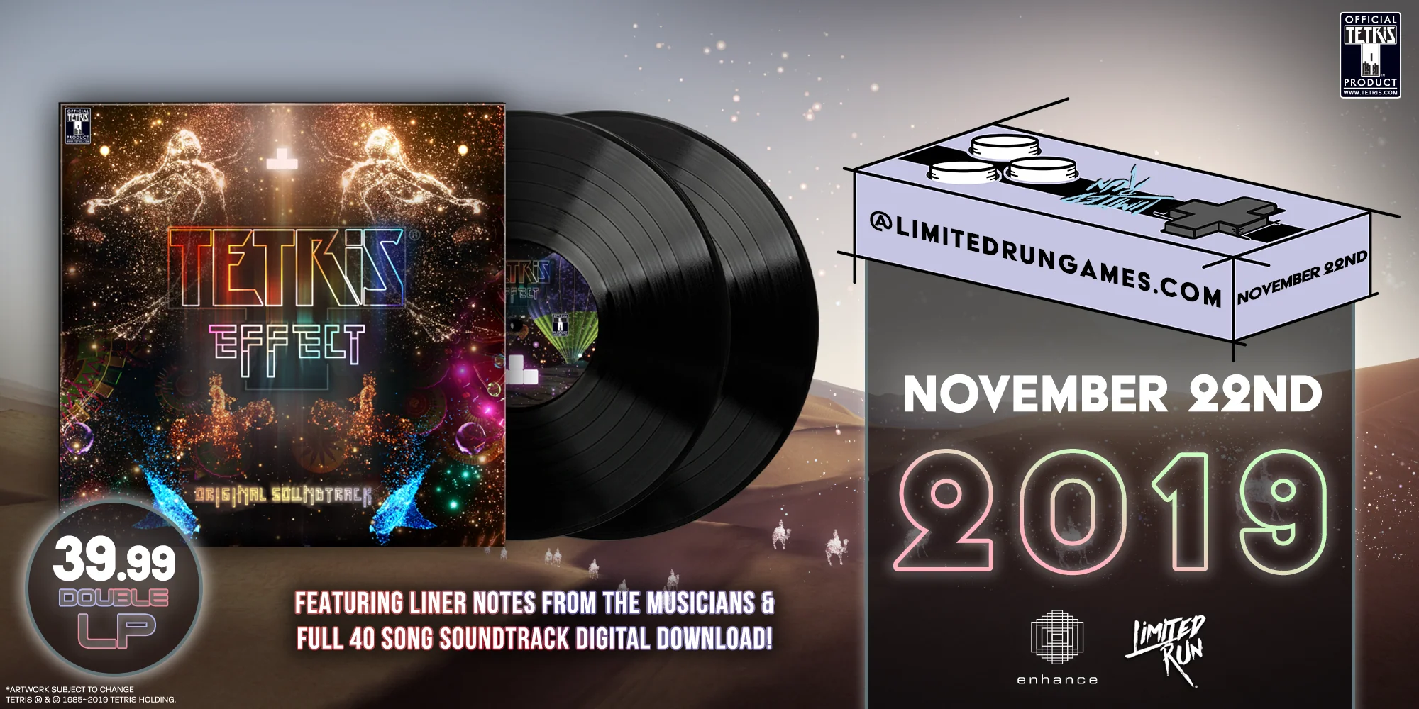 LRV #4: 2LP Tetris Effect Original Soundtrack - Image 4