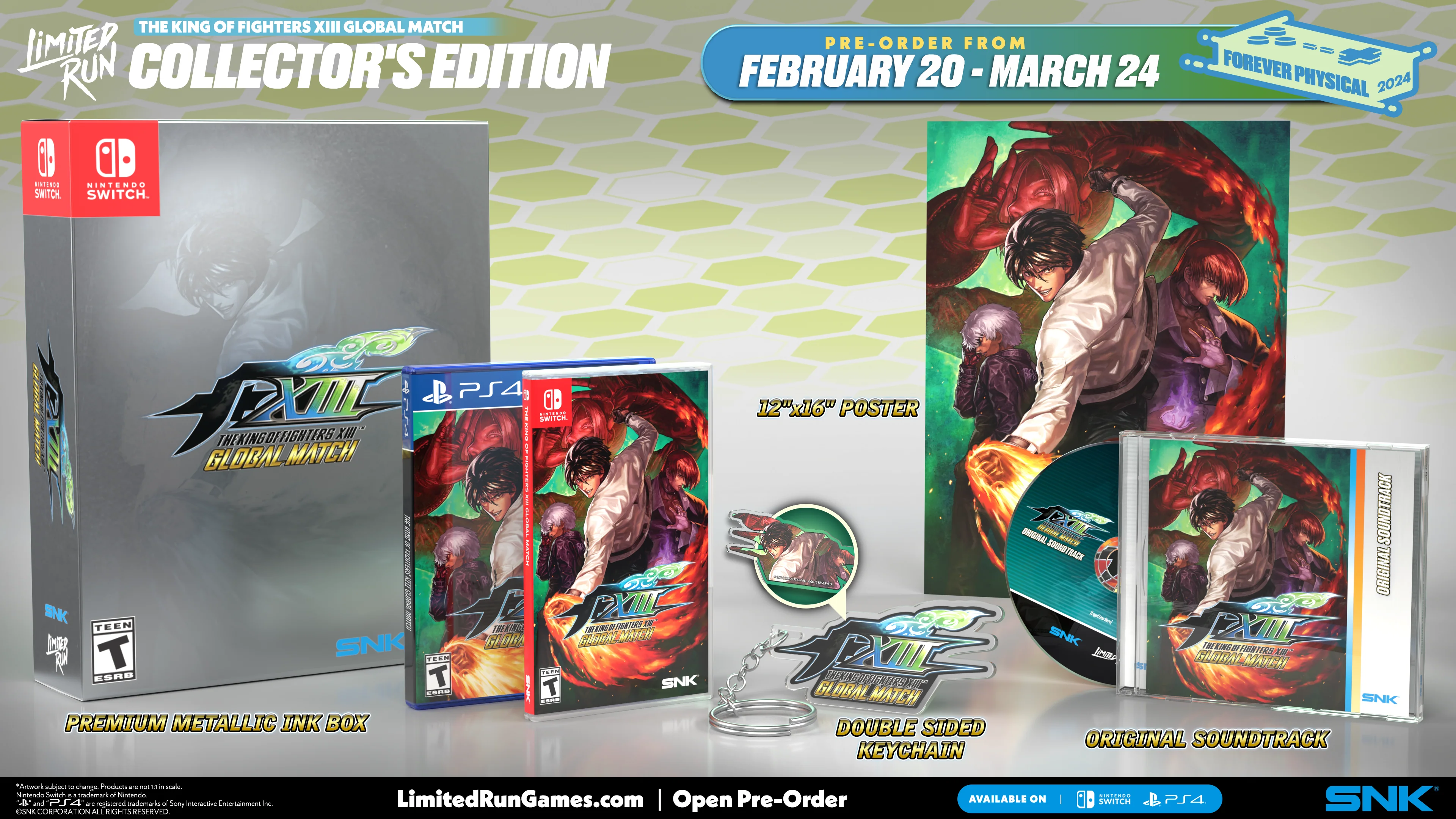 THE KING OF FIGHTERS XIII GLOBAL MATCH Collector's Edition (Switch) - Image 3