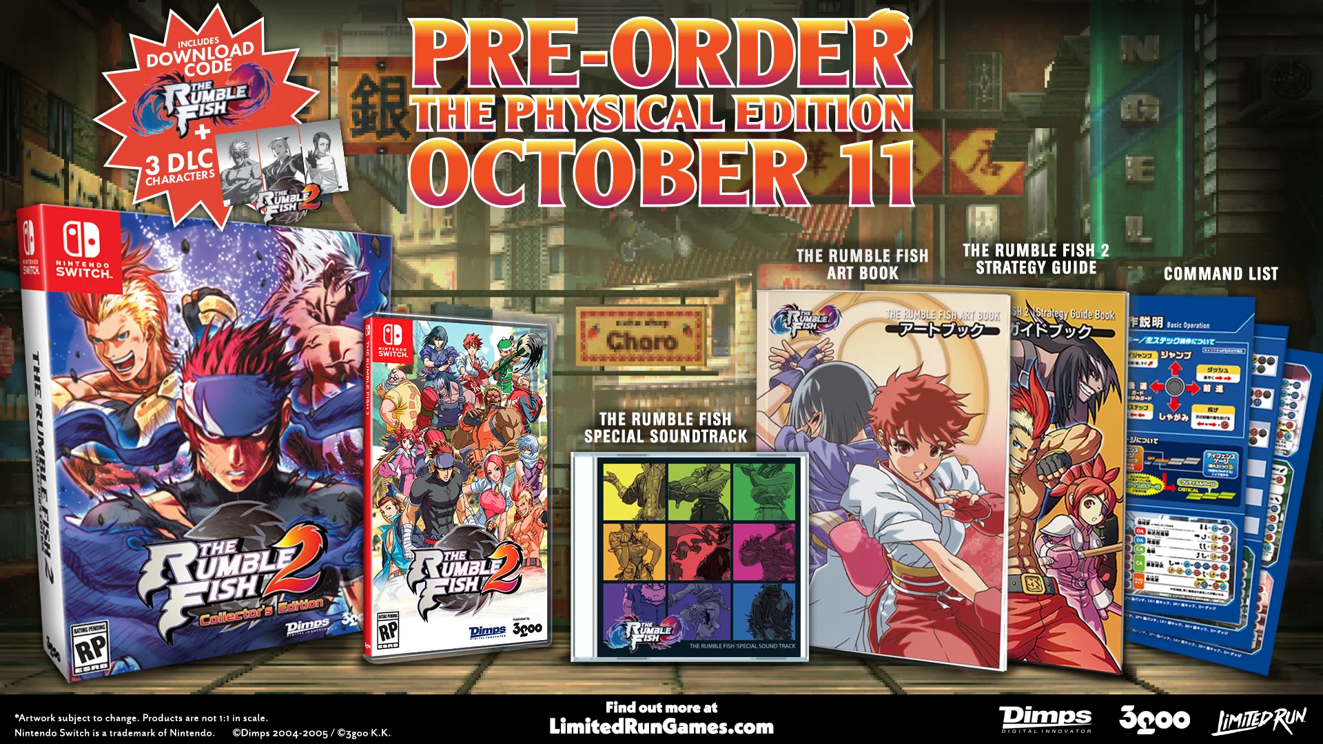 The Rumble Fish 2 Collector's Edition (Switch) - Image 3