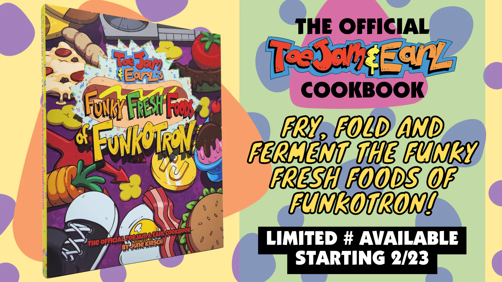 ToeJam & Earl's Funky Fresh Foods of Funkotron Cookbook (Hardcover) - Image 4