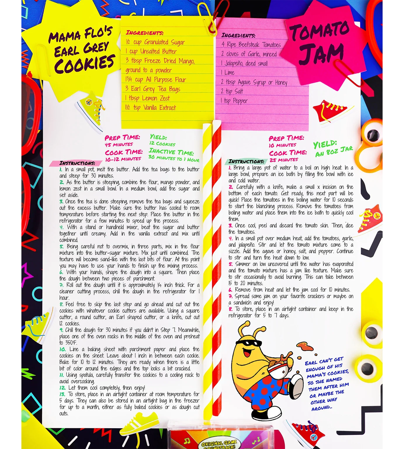 ToeJam & Earl's Funky Fresh Foods of Funkotron Cookbook (Hardcover) - Image 5