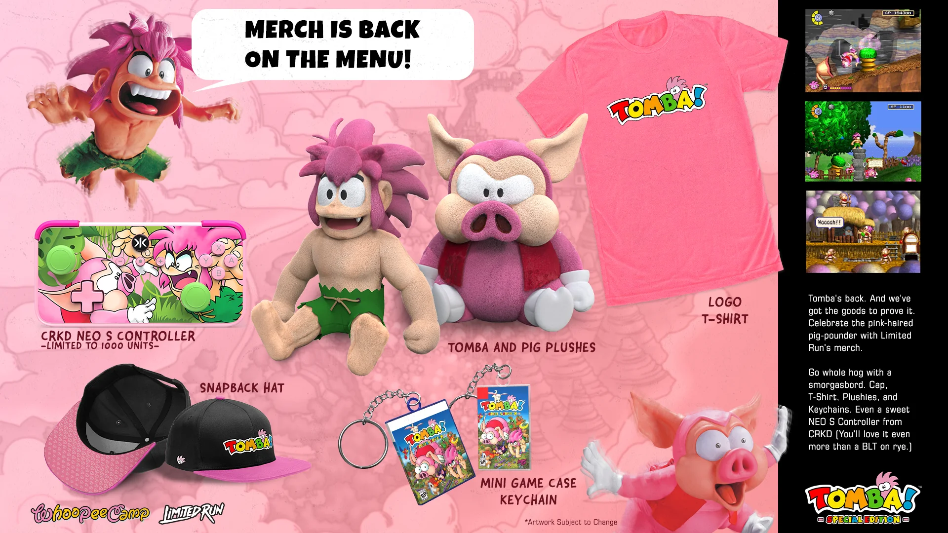Tomba Koma Pig Plush - Image 3