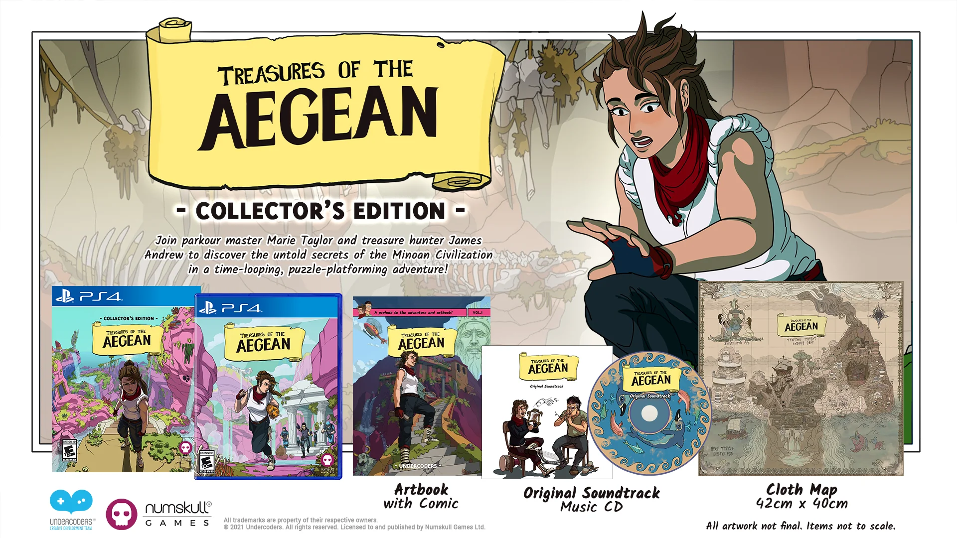 Treasures of the Aegean Collector's Edition (PS4) - Image 2