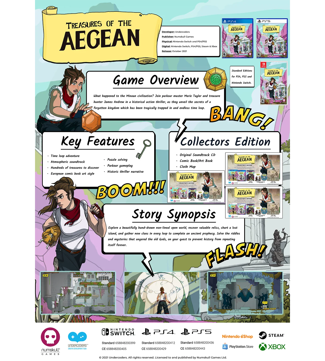 Treasures of the Aegean (Switch) - Image 2