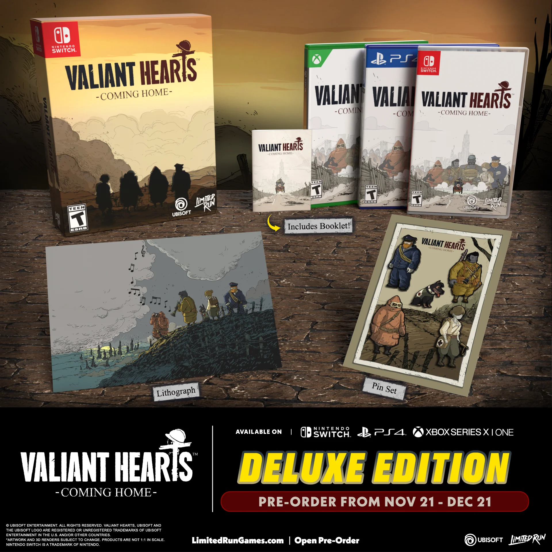Valiant Hearts: Coming Home Deluxe Edition (Switch, PS4, Xbox) - Image 2