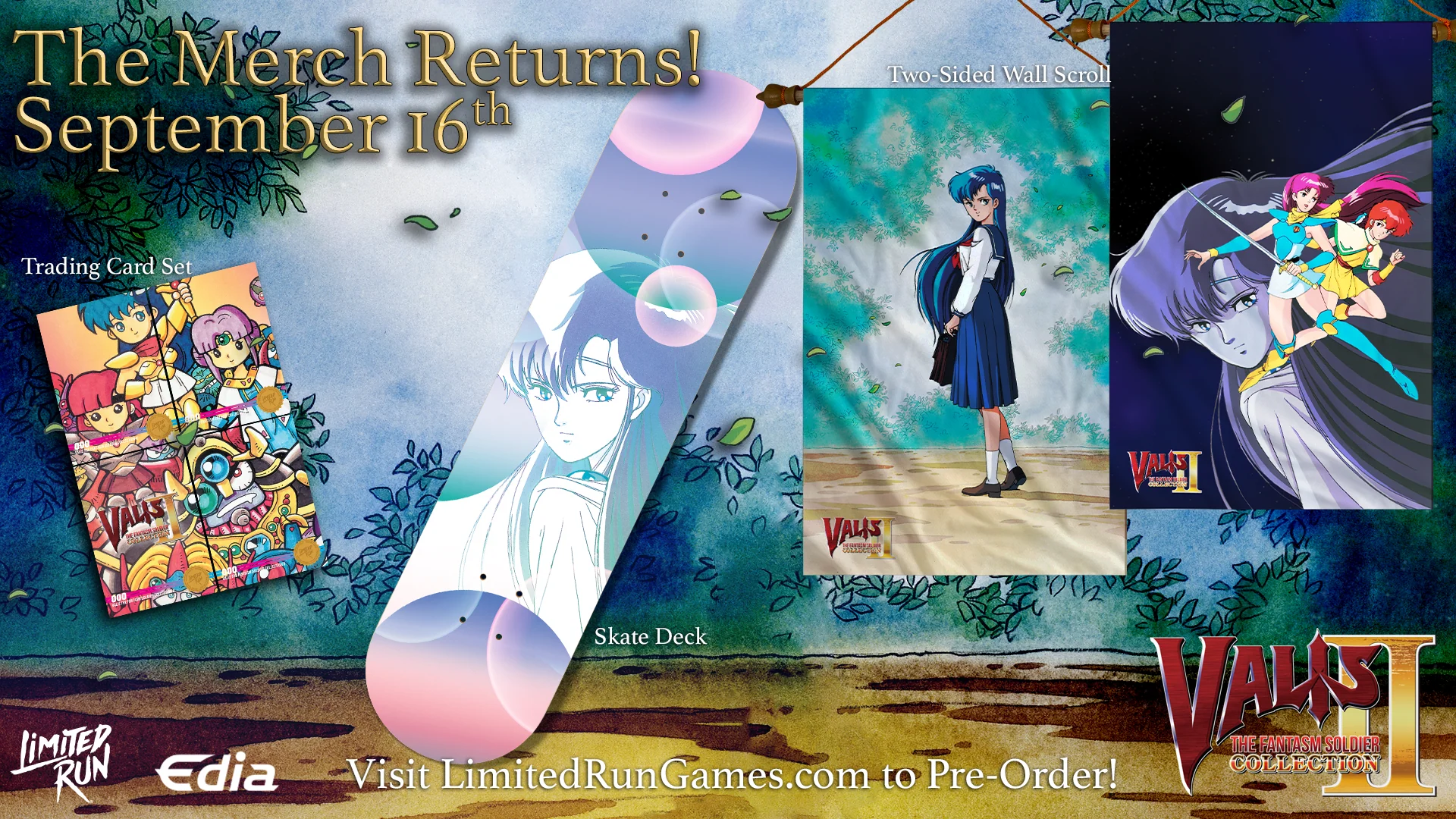 Valis: The Fantasm Soldier Collection II Two-Sided Wall Scroll - Image 5