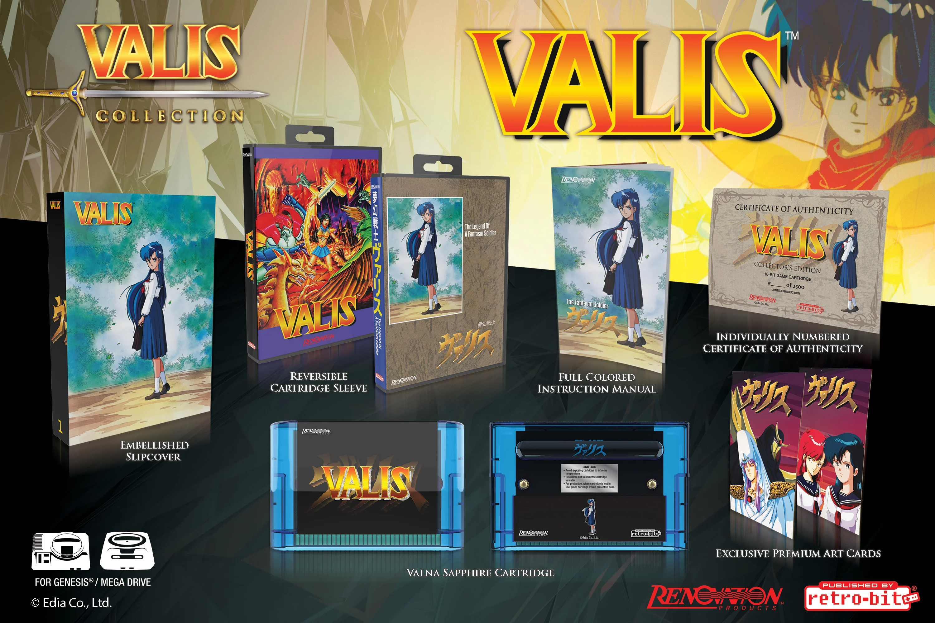 Valis: The Fantasm Soldier Collector’s Edition (Genesis) - Image 2
