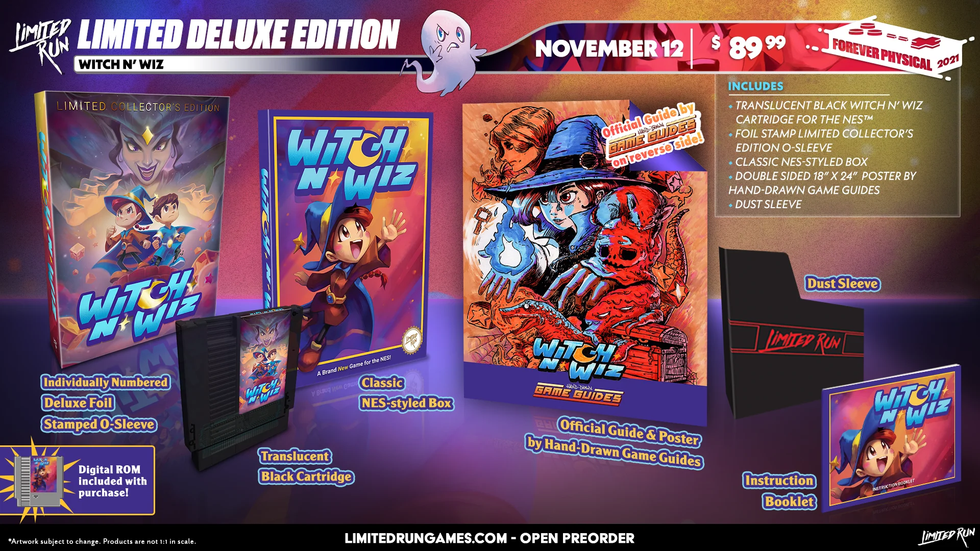 Witch n' Wiz Deluxe Edition (NES) - Image 2