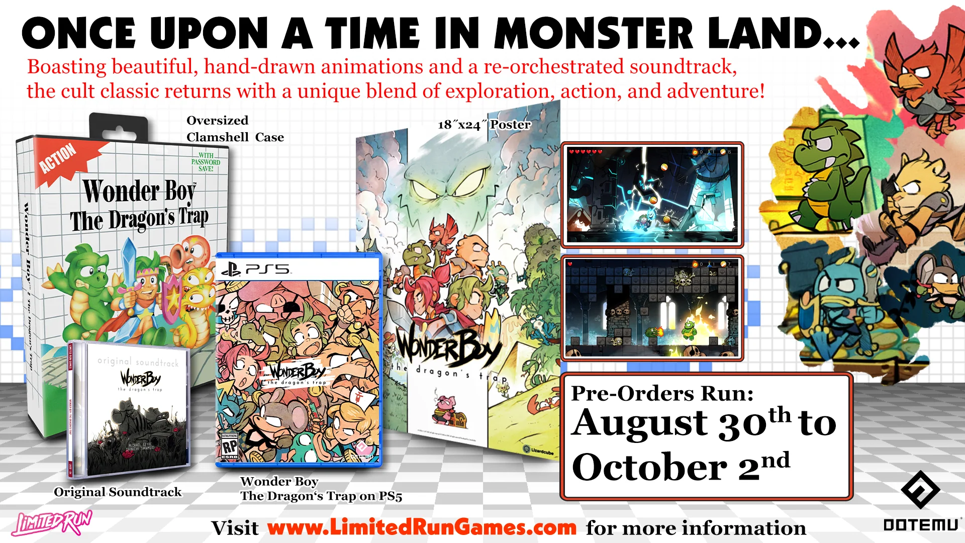 Wonder Boy: The Dragon's Trap Collector's Edition (PS5) - Image 3