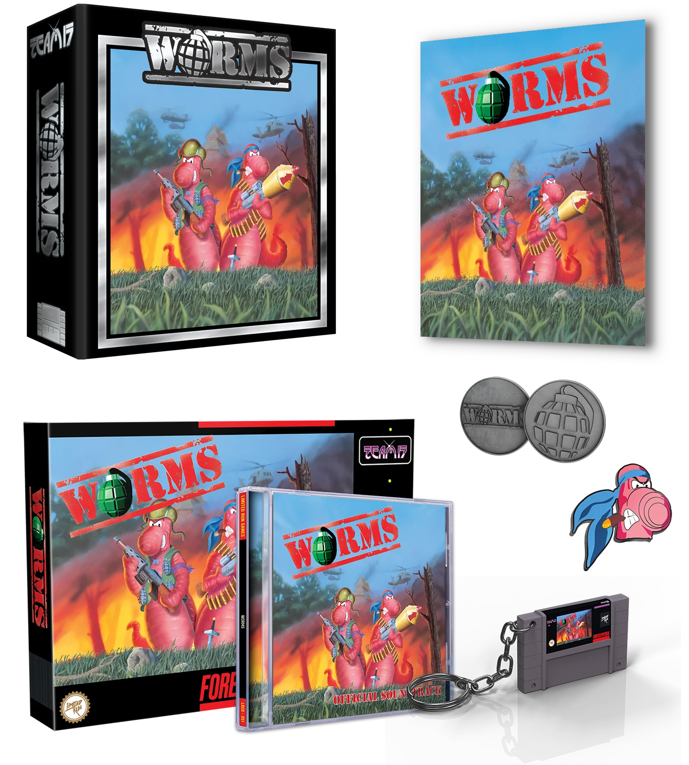 Worms Collector's Edition (SNES) - Image 3