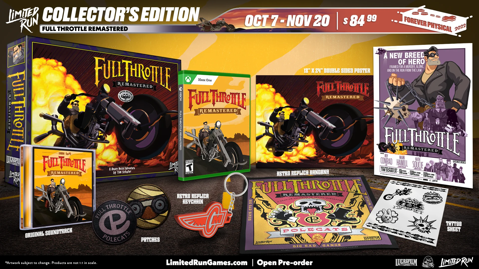 Xbox Limited Run #4: Full Throttle Remastered Collector's Edition - Image 3