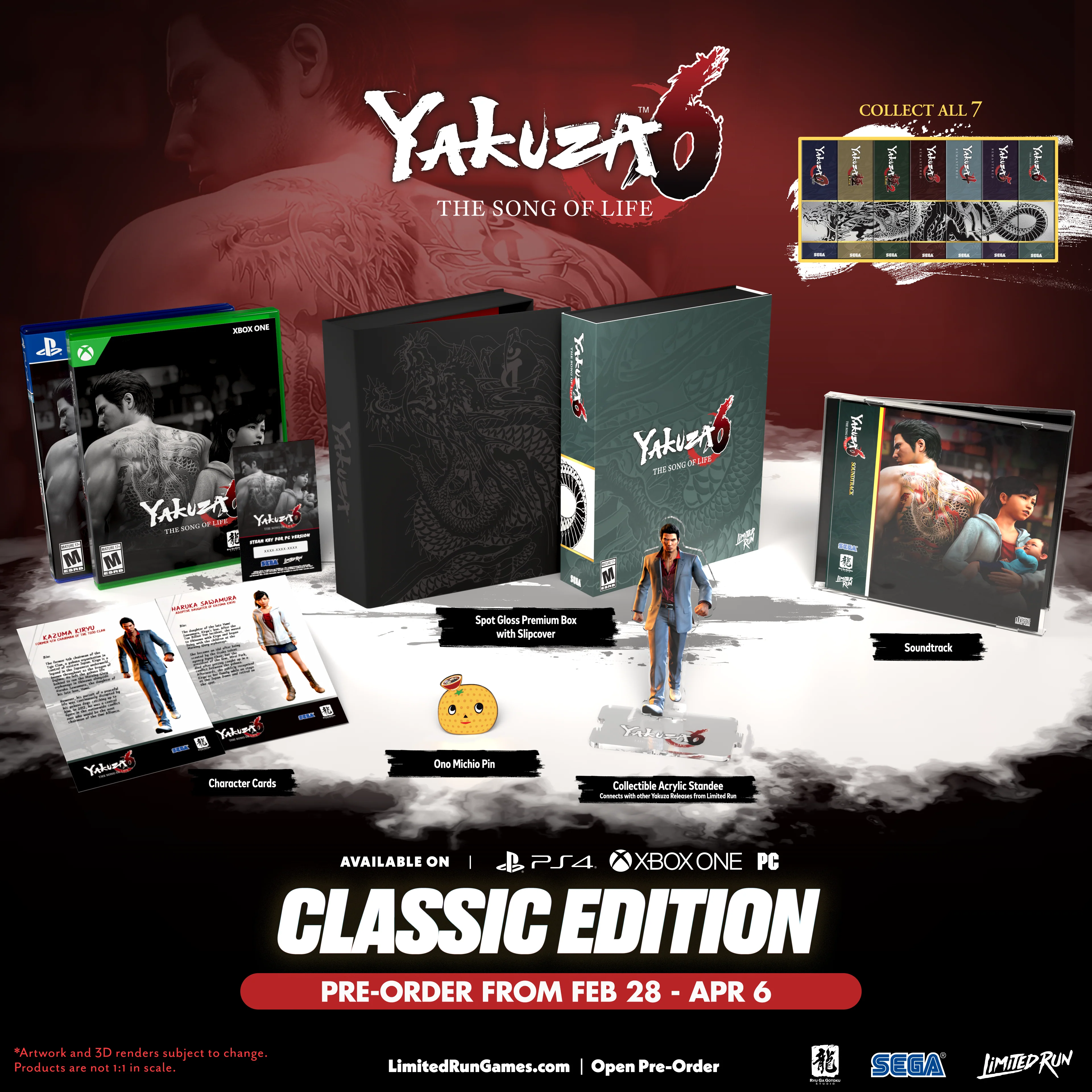 Yakuza 6: The Song of Life Classic Edition (PS4, Xbox, PC) - Image 2